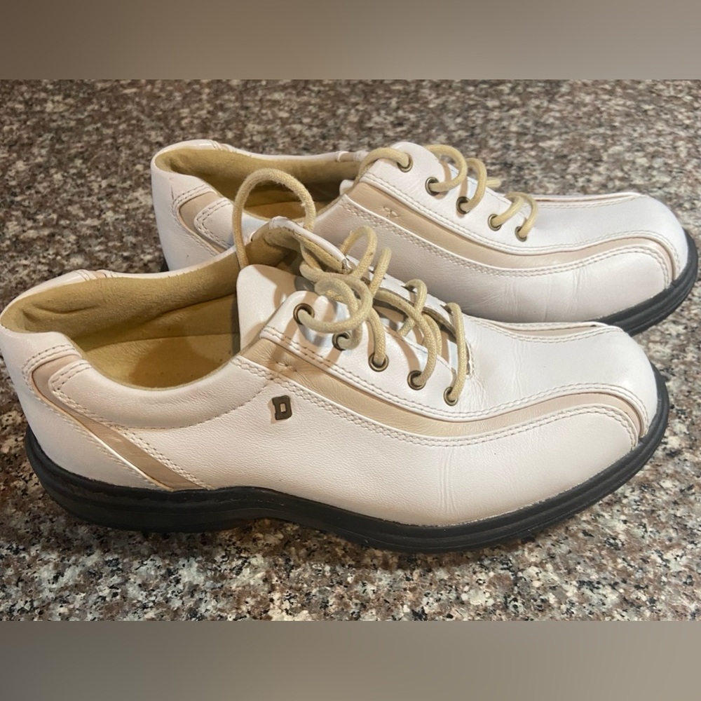 Classic ⛳️Dexter golf shoes. Size 6m. White and cream. - Picture 5 of 11